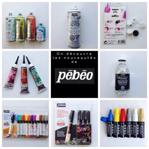 Les nouveautés de Pébéo 2017-2018