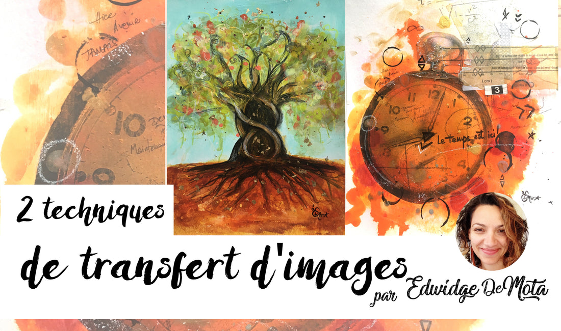 Transfert d'image - 2 méthodes - 2 marques