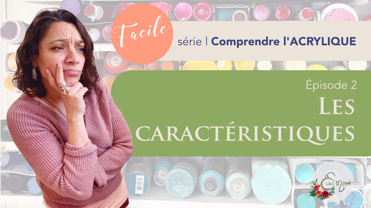 Les caractéristiques de la peinture acrylique