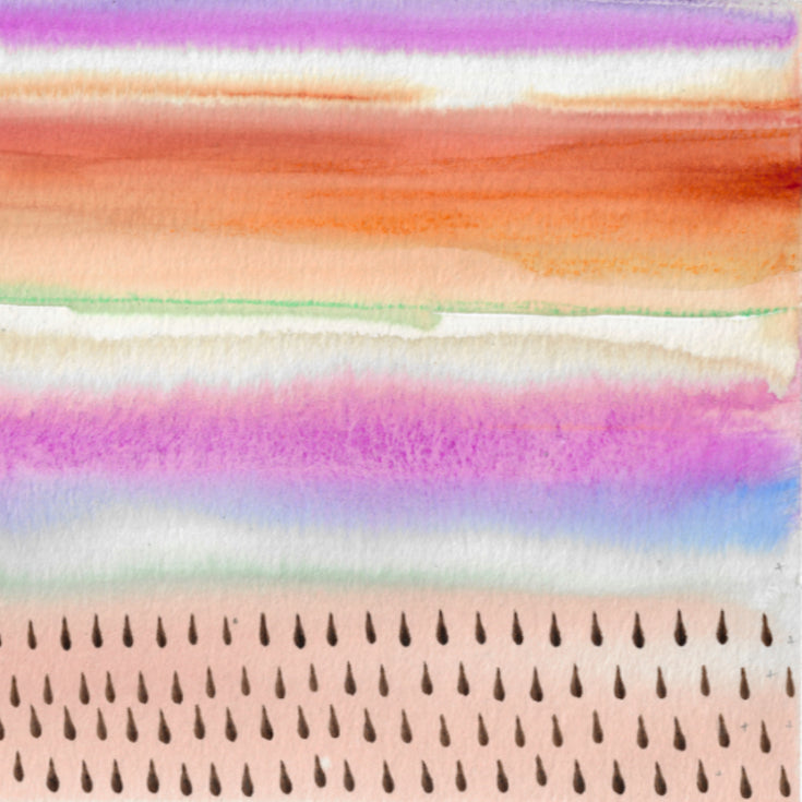 Boho, abstract, marroco, watercolor