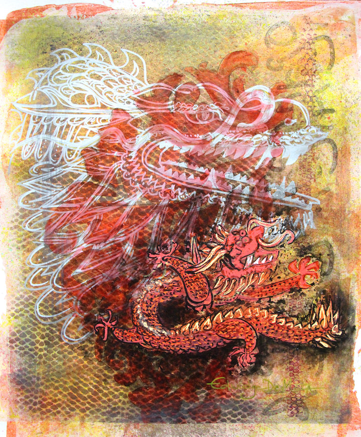 Dragon, Asian, Tatoo, Totem, Animal, Cool artwork