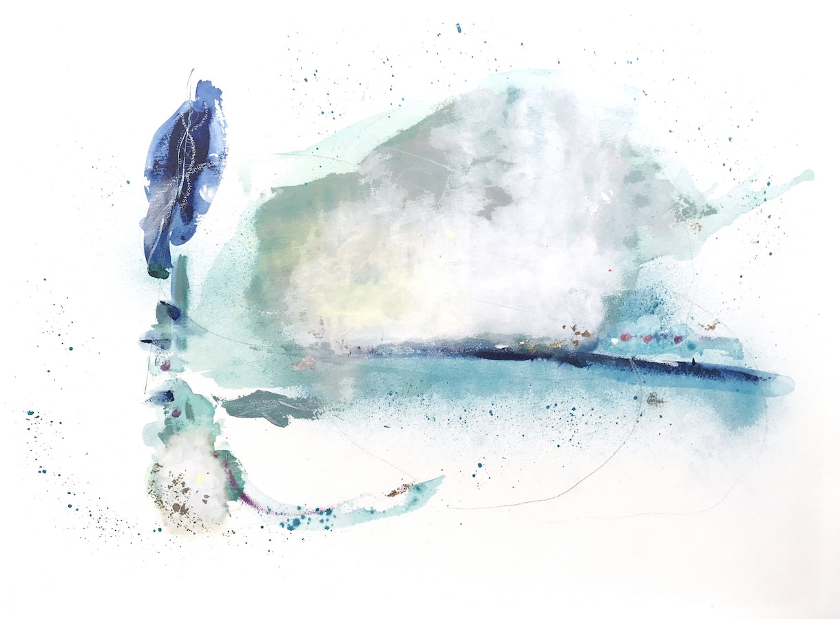 Abstract, Blue, Mint green, Teal, Indigo, Home decor, Chic