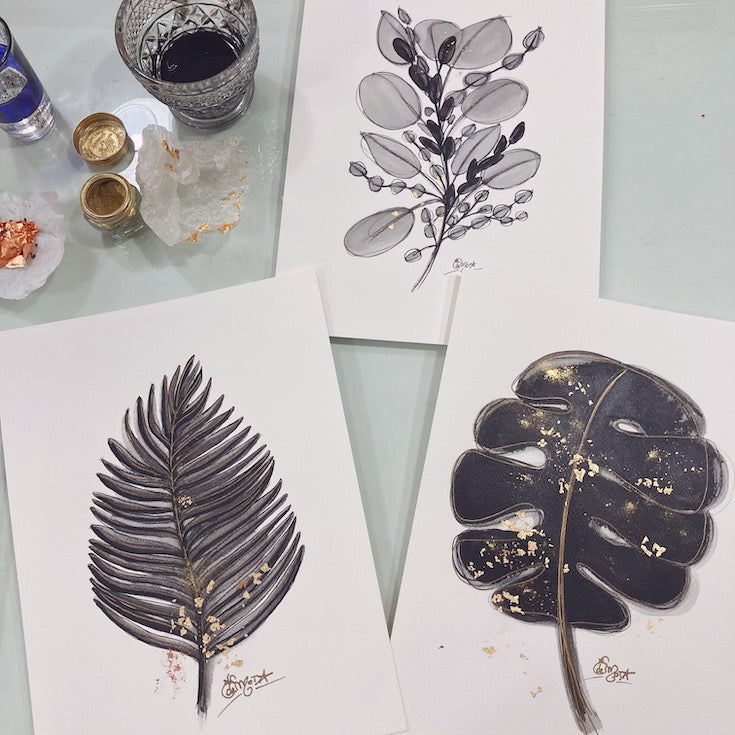 Abstract Botanical .1