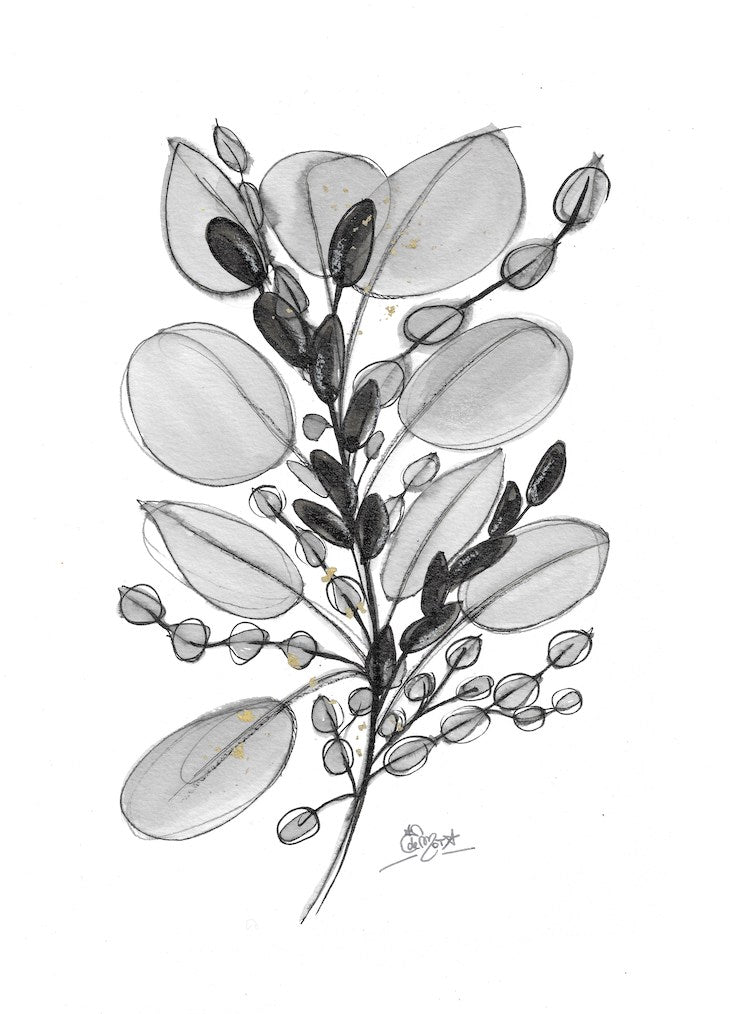 Abstract Botanical .3