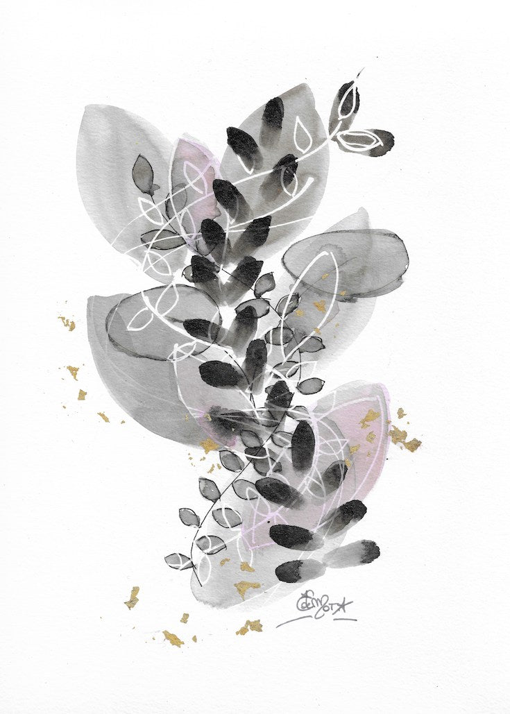 Abstract Botanical .1