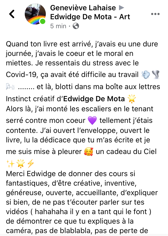 Instinct créatif  (le Livre)